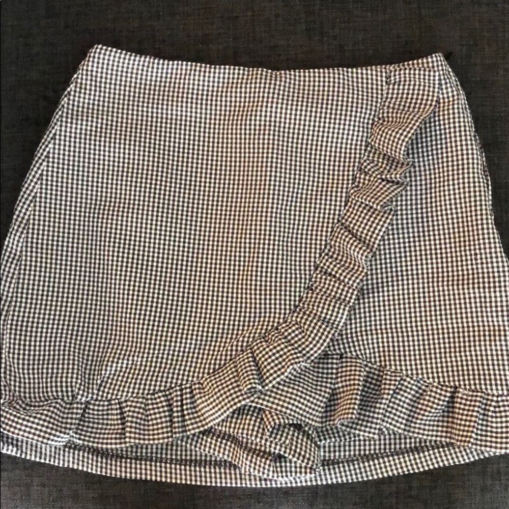 Checkered Skort